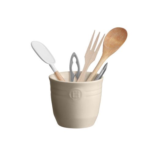 Emile Henry Pot voor keukengerei - 0.9Ltr - Argile