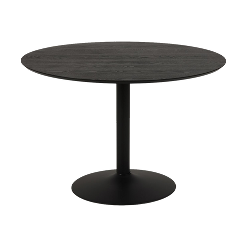 Lisomme Vino Ronde Houten Eettafel Ø 110 cm - Zwart - vtwonen shop
