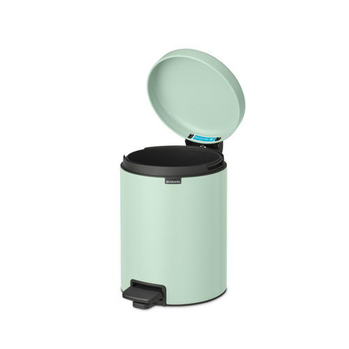Brabantia NewIcon Pedaalemmer, 5 liter, kunststof binnenemmer - Jade Green
