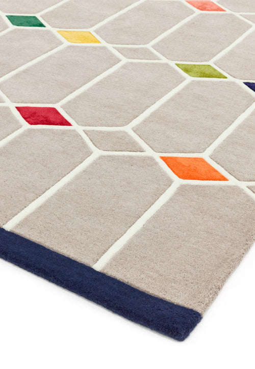 Vloerkleed MOMO Rugs Matrix MAX60 Jewel Grey 120x170 cm