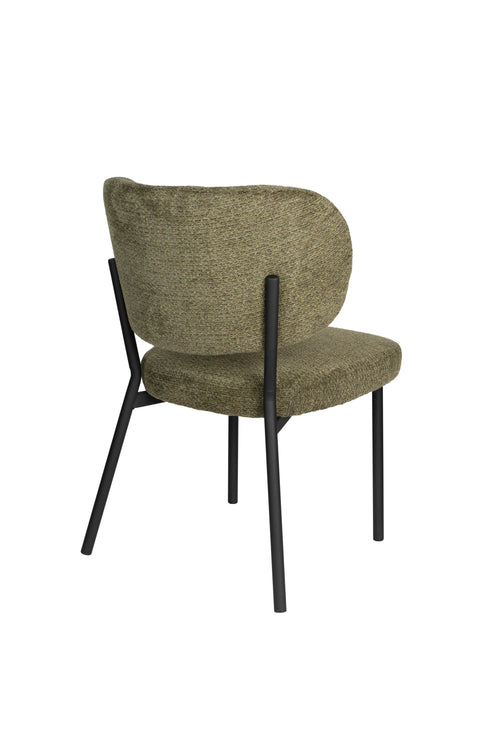 Housecraft Living Sanne Eetkamerstoelen Groen Grijs - Set van 2 - vtwonen shop