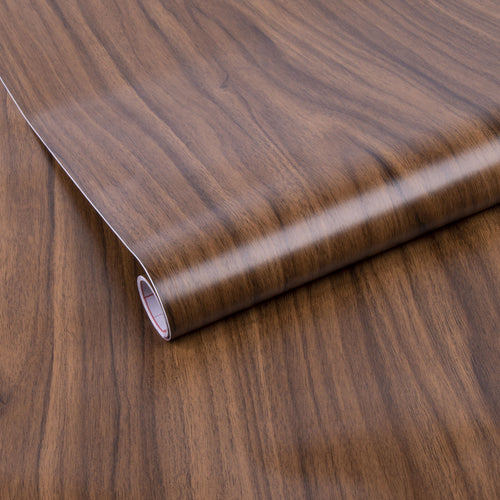 d-c-fix Zelfklevende Decoratiefolie - Notenhout bruin - 200x45 cm - vtwonen shop