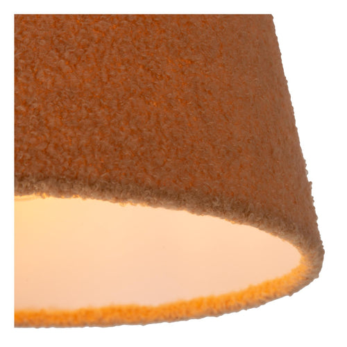 Lucide hanglamp WOOLLY - 1xE27 - Okergeel - vtwonen shop