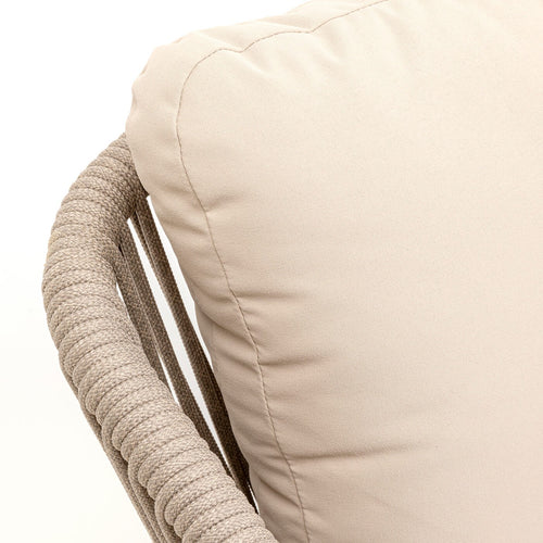 Kare Design Tuinstoel met armleuningen Cyprus beige