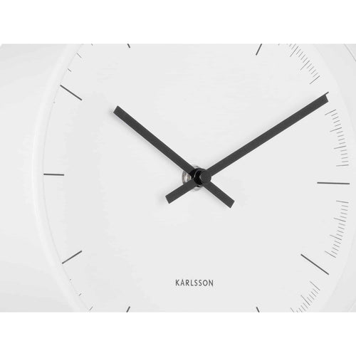 Karlsson wandklok Odense Deep - wit - Ø21.5cm