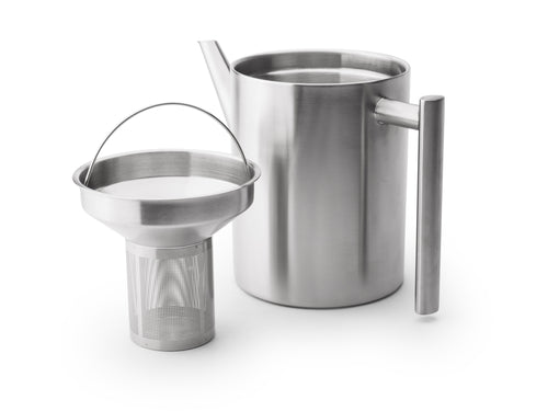 Bredemeijer - Theepot Minuet Cylindre 1,2L mat - vtwonen shop