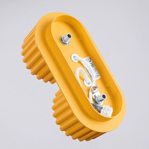 Sollux Lighting Plafondlamp AURA 2 geel Gx53 - 21x10x8cm