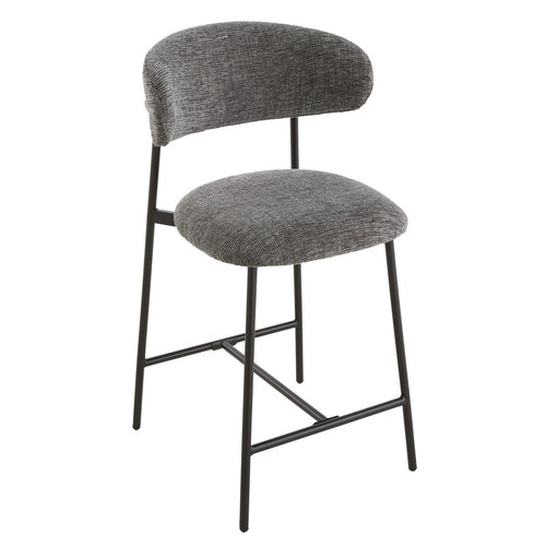 Calicosy - DRACO Set van 2 krukken - Grijs - 53x52x94 cm