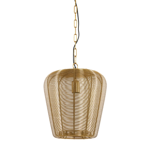 Light & Living hanglamp Adeta - goud - 31x31x37 cm