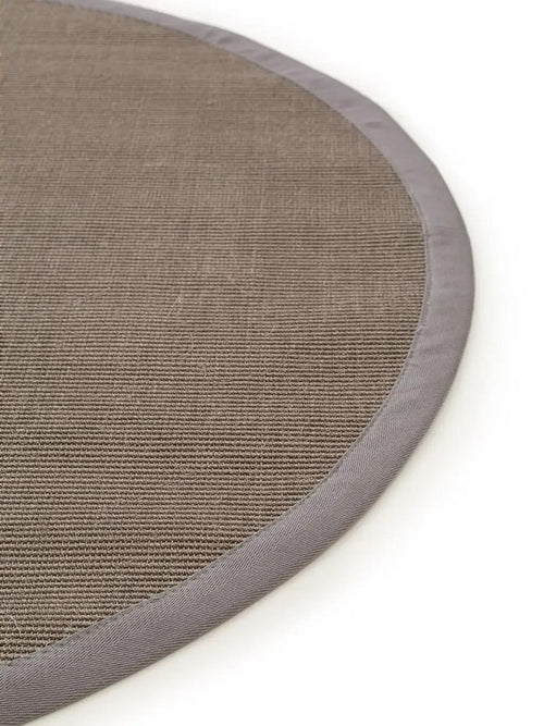 benuta sisal vloerkleed Sana - grijs - ø 150 cm