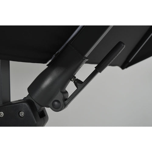 Garden Impressions zweefparasol Hawaii Lumen LED zwart doek - 300x300 cm - vtwonen shop