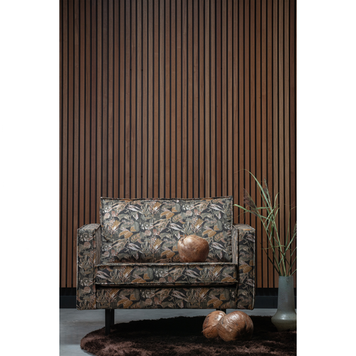 WOOOD vloerkleed rond Praline - Coffee - 1x200x200 - vtwonen shop