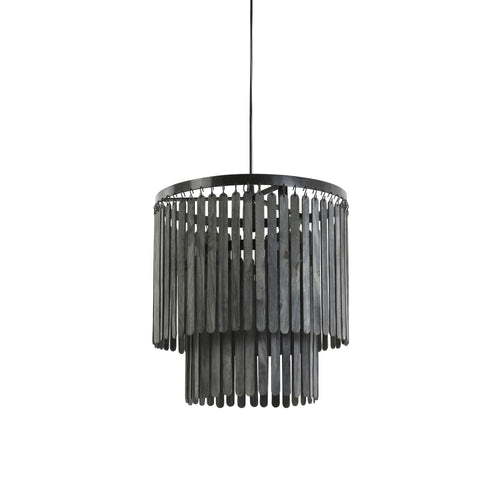 Light & Living hanglamp Gularo - zwart - Ø45cm - vtwonen shop