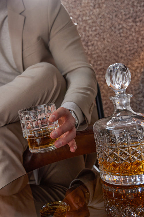 J-Line karaf Lone - decanteerkaraf - glas - transparant