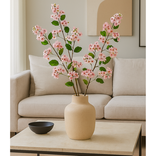 Flourify - kunstbloem - Viburnum - 87 cm - Bundel van 3 - vtwonen shop