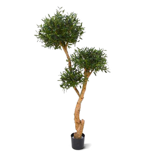 Maxifleur Olijf Bonsai deluxe x3 kunstboom 160cm