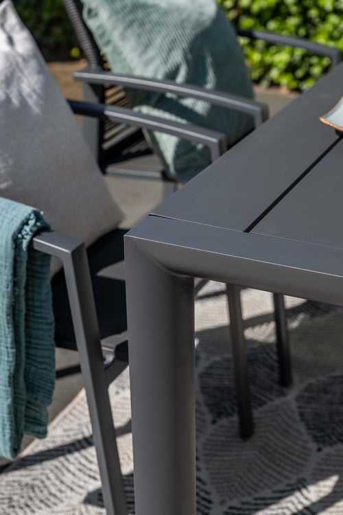 Gosford dining tafel - 180x100 cm - carbon black - vtwonen shop