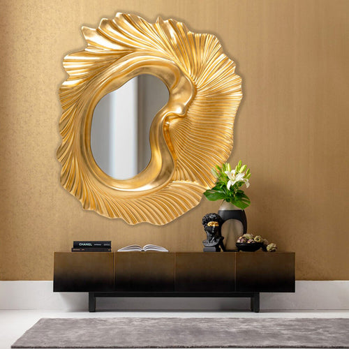Kare Design Spiegel Orecchio 160x143cm goud