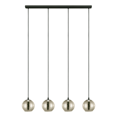 EGLO hanglamp Lemorieta - e27 - 111 cm - zwart/goud - vtwonen shop