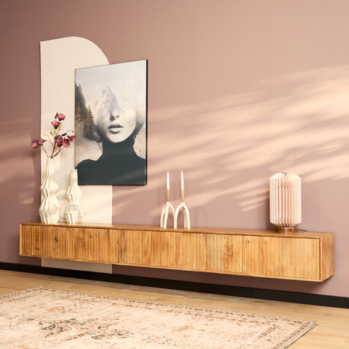 Starfurn  tv meubel Madison - bruin - 35x280x30cm