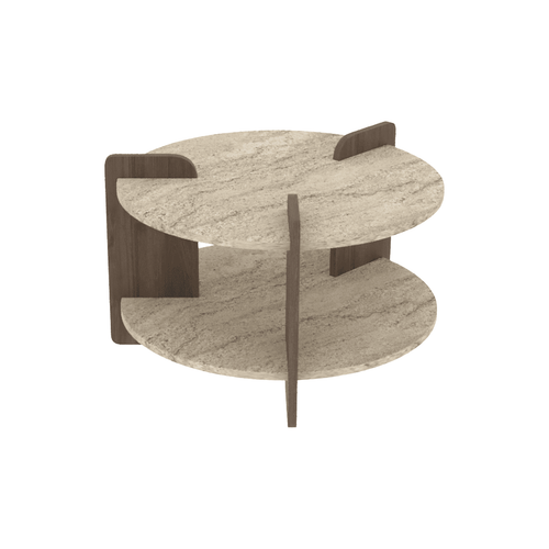 Calicosy - MILO Salontafel - Naturel - 70x70x45 cm