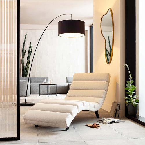 Kare Design Ligstoel Balou creme - vtwonen shop