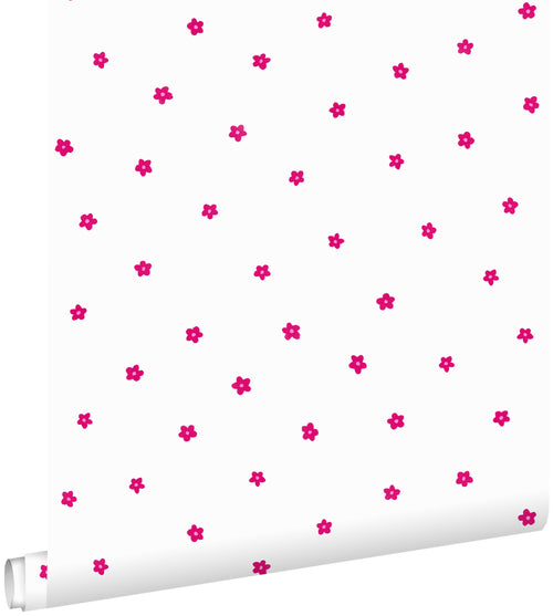 ESTAhome behang bloemen roze - 53 cm x 10.05 m - 115814