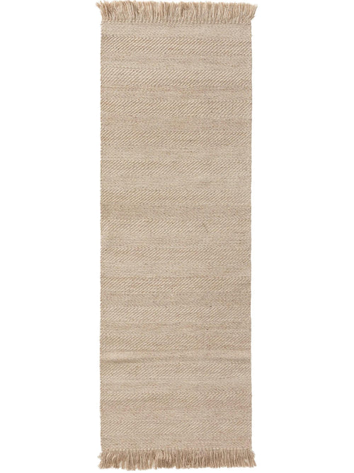 benuta wollen loper Lars - beige - 70x200 cm