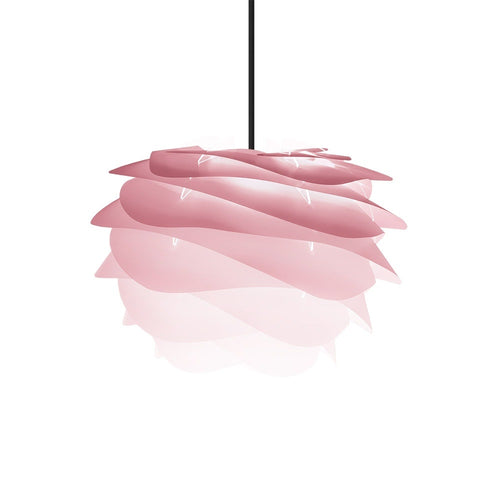 Umage Carmina Mini hanglamp baby rose - met koordset zwart - Ø 32 cm - vtwonen shop