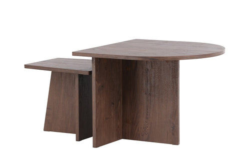 Rebellenclub Salontafel Eves - 60 x 45 cm - Bruin - vtwonen shop