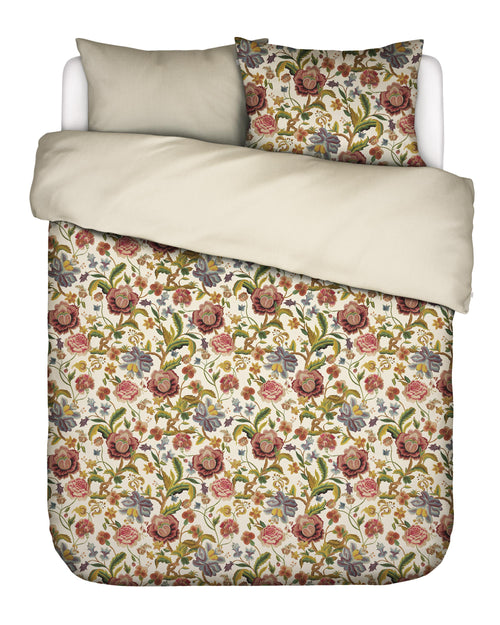 Essenza Roselina dekbedovertrek - Lits-Jumeaux XL – 260x200/220 cm - Vanille