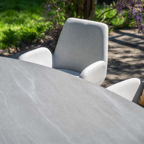 Scotland tafel - 230x115 cm - light teaklook - Centostone Napoli sand