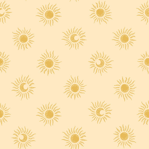 ESTAhome behang zonnetjes geel - 50 x 900 cm - 131774