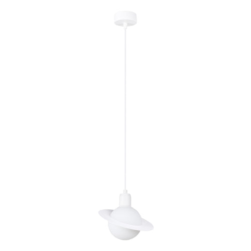 Sollux Lighting Hanglamp HYPERION 1 wit - 20x20x125cm