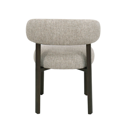 DÉJA Living Eetkamerstoel Alamo - Beige/Brons - Set van 2