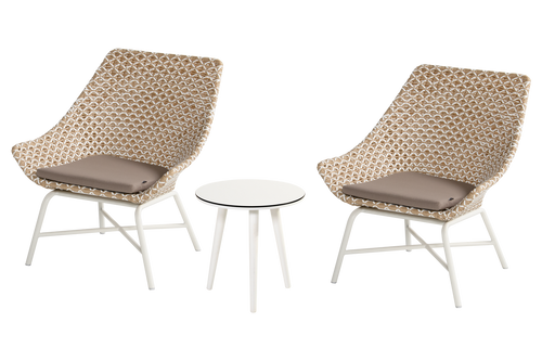 Hartman Bistrotafel Sophie Studio - Wit Aluminium - Ø45x40cm - vtwonen shop