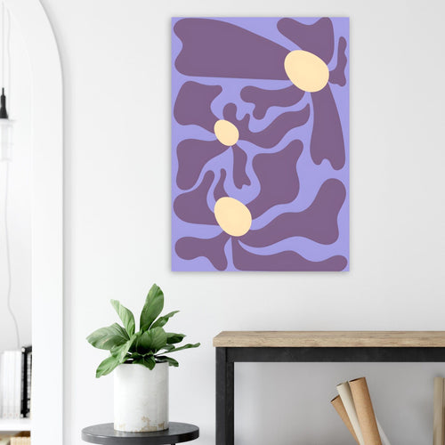 Artfulprints  Matisse - Purple flowers   poster 30x40 cm