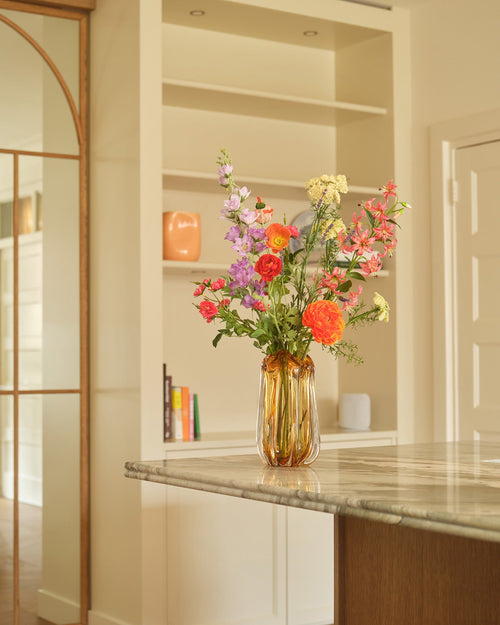 Blooming Good Zijden Boeket  Good SS.06 - meerkleurig/multi color - 60-70 cm. hoogte