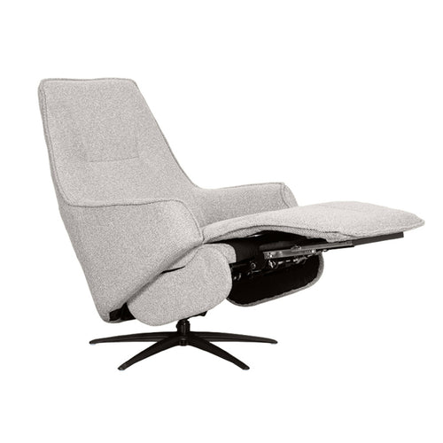 LABEL51 Fauteuil Odense Elektrisch - Naturel Bouclé - Draaibaar - vtwonen shop