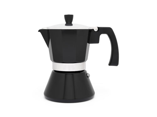 Leopold Vienna - Espressomaker Tivoli - 6-kops - Zwart - vtwonen shop