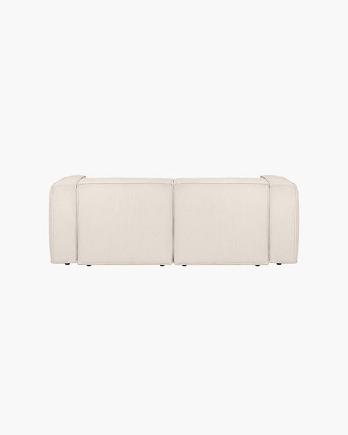 noo.ma Lobi 2-zits bank - beige corduroy, medium soft zitcomfort