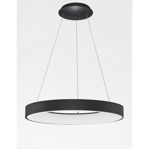 Merano Bancroft 60cm geïntegreerde led-plafondlamp Sandy zwart aluminium LED 50W 3250Lm 3000K