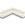 Cosmopolitan Design Symmetrische hoekbank Bali 6-zits, flueel, lichtgrijs - 256x256x75cm