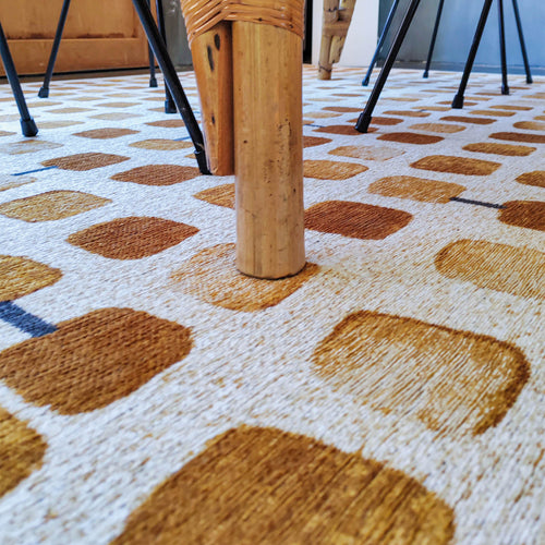 Louis De Poortere vloerkleed Peach Party - geel - 80x150cm - vtwonen shop