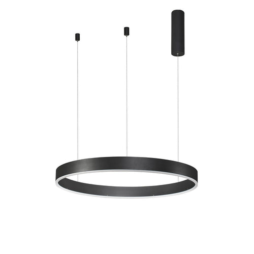 Merano Argentia Geïntegreerde LED-plafondlamp Sandy Zwart Aluminium LED 40W 2800Lm 3000K 60