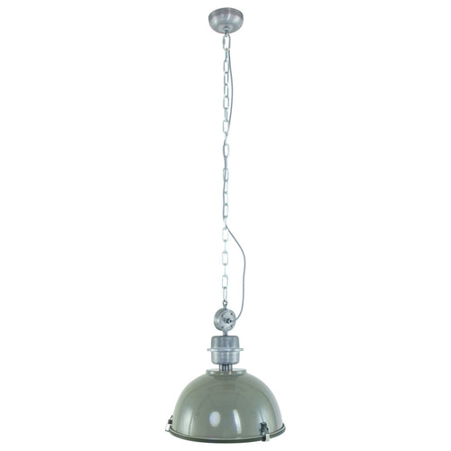 Steinhauer hanglamp industrieel - 1 lichts - 42x 145 cm - groen - vtwonen shop