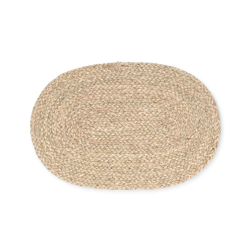 Salt & Pepper - Placemat 45x30cm ovaal maisblad beige TableTop - Set van 4