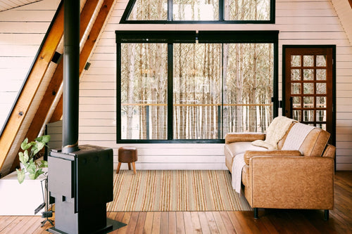 AFK Living vloerkleed Raj - handgemaakt - 60% handgekaarde wol, 30% jute, 10% katoen - 160 x 230 cm - vtwonen shop