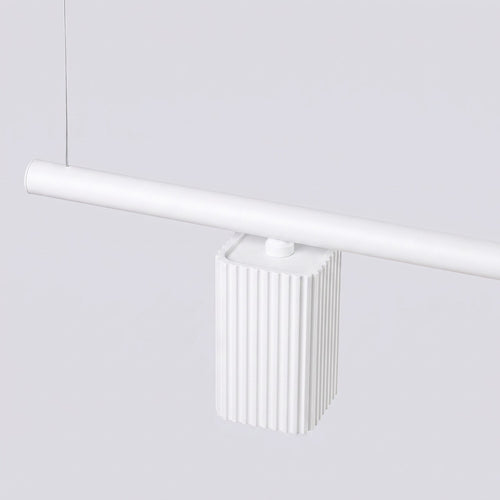 Sollux Lighting Kroonluchter RAYO 4 wit - 122x6x208cm