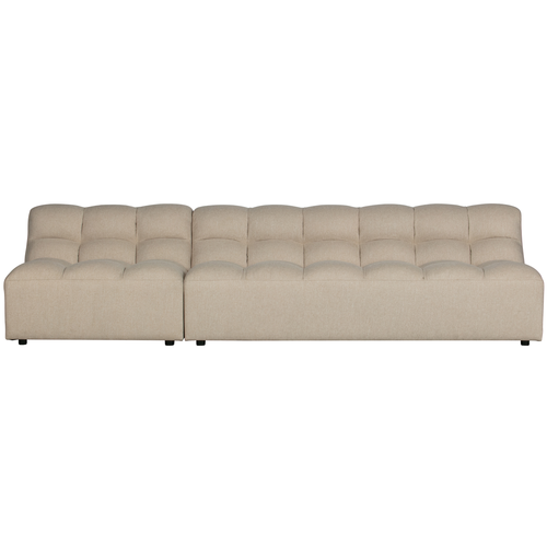 WOOOD fauteuil Pepper - Stof - Zand - 79x100x92